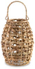 Etta Lantern | Brown | Ancho: 17.8cm - Alto: 33.7cm - Prof: 17.8cm