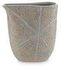 Ardenley Vase (Set of 2) | Antique Gold Finish | Ancho: 34.9cm - Alto: 37.1cm - Prof: 9.5cm