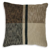 Adrielton Pillow (Set of 4) | Black/Brown/Tan | Ancho: 50.8cm - Alto: 50.8cm - Prof: 12.7cm