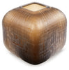 Capard Vase | Brown | Ancho: 18.4cm - Alto: 19.7cm - Prof: 18.4cm