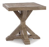 Beachcroft Outdoor End Table | Beige | Ancho: 56.5cm - Alto: 56.5cm - Prof: 56.5cm