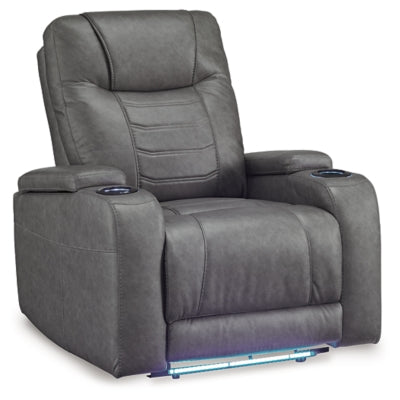 Schooner Rocks Power Recliner | Slate | Ancho: 94.0cm - Alto: 109.2cm - Prof: 104.1cm