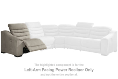 Next-Gen Gaucho Left-Arm Facing Power Recliner | Putty | Ancho: 101.6cm - Alto: 91.4cm - Prof: 101.6cm