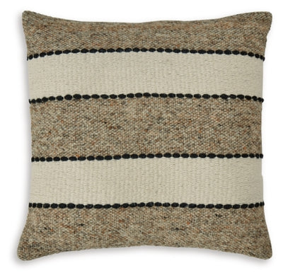 Rueford Pillow (Set of 4) | Brown/Black/Natural | Ancho: 50.8cm - Alto: 50.8cm - Prof: 12.7cm