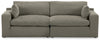 Next-Gen Gaucho 2-Piece Sectional Loveseat | Putty | Ancho: 2590.8 - Alto: 914.4 - Prof : 1066.8