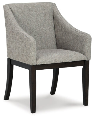 Bruxworth Dining Chair | Dark Brown | Ancho: 59.1cm - Alto: 89.5cm - Prof: 62.2cm