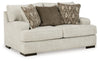 Alesandra Loveseat | Parchment | Ancho: 172.7cm - Alto: 99.1cm - Prof: 111.8cm