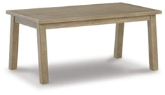 Barn Cove Outdoor Coffee Table | Brown | Ancho: 990.6 - Alto: 431.8 - Prof : 558.8