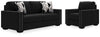 Gleston Sofa and 2 Chairs | Onyx | Ancho: 0.0cm - Alto: 0.0cm - Prof: 0.0cm