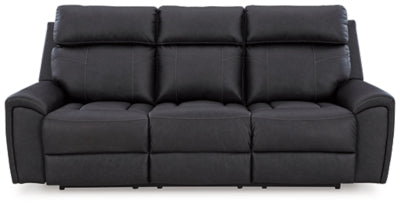 Montacute Reclining Sofa with Drop Down Table | Carbon | Ancho: 2260.6 - Alto: 1041.4 - Prof : 1092.2