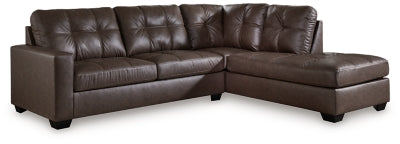 Barlin Mills 2-Piece Sectional with Chaise | Umber | Ancho: 279.4cm - Alto: 99.1cm - Prof: 228.6cm