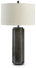 Dirkton Table Lamp | Antique Pewter Finish | Ancho: 43.5cm - Alto: 79.7cm - Prof: 43.5cm