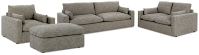 Dramatic Sofa, Loveseat, Oversized Chair and Ottoman | Granite | Ancho: 0.0cm - Alto: 0.0cm - Prof: 0.0cm