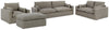 Dramatic Sofa, Loveseat, Oversized Chair and Ottoman | Granite | Ancho: 0.0cm - Alto: 0.0cm - Prof: 0.0cm