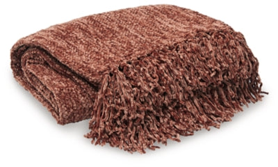 Tamish Throw (Set of 3) | Rust | Ancho: 128.3cm - Alto: 0.6cm - Prof: 177.8cm