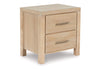 Yalinton Nightstand | Bisque | Ancho: 609.6 - Alto: 609.6 - Prof : 431.8