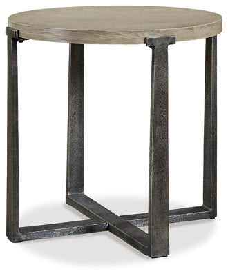 Dalenville End Table | Gray | Ancho: 62.6cm - Alto: 59.4cm - Prof: 62.6cm