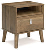 Aprilyn Nightstand | Honey | Ancho: 499.87 - Alto: 555.75 - Prof : 381.0