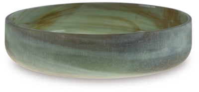 Bannington Bowl | Sage Green | Ancho: 34.0cm - Alto: 9.5cm - Prof: 34.0cm