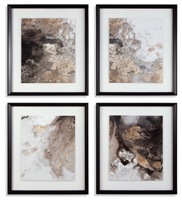 Hallwood Wall Art (Set of 4) | Multi | Ancho: 609.6 - Alto: 711.2 - Prof : 25.4