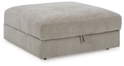 Aslan Court Ottoman With Storage | Flax | Ancho: 101.6cm - Alto: 53.3cm - Prof: 101.6cm