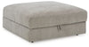 Aslan Court Ottoman With Storage | Flax | Ancho: 101.6cm - Alto: 53.3cm - Prof: 101.6cm