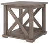 Arlenbry End Table | Gray | Ancho: 596.9 - Alto: 574.8 - Prof : 596.9