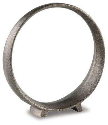 Ryandale Sculpture (Set of 2) | Antique Pewter Finish | Ancho: 27.9cm - Alto: 29.2cm - Prof: 7.0cm