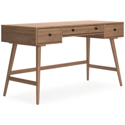 Thadamere 54" Home Office Desk | Brown | Ancho: 1371.6 - Alto: 749.3 - Prof : 558.8