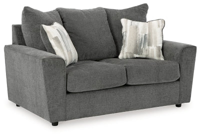 Stairatt Loveseat | Gravel | Ancho: 160.0cm - Alto: 99.1cm - Prof: 96.5cm