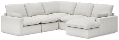 Gimma 5-Piece Sectional with Chaise | Gray | Ancho: 2921.0 - Alto: 914.4 - Prof : 2921.0