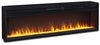 Entertainment Accessories Electric Fireplace Insert | Black | Ancho: 144.8cm - Alto: 42.5cm - Prof: 21.3cm