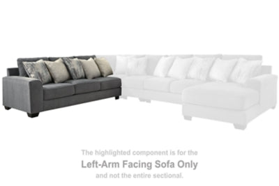 Castano Left-Arm Facing Sofa | Jewel | Ancho: 221.0cm - Alto: 77.9cm - Prof: 109.2cm