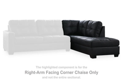 Barlin Mills Right-Arm Facing Corner Chaise | Carbon | Ancho: 86.4cm - Alto: 99.1cm - Prof: 228.6cm