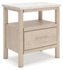 Cadmori Nightstand | Two-tone | Ancho: 61.0cm - Alto: 67.5cm - Prof: 41.9cm