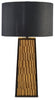 Dairson Table Lamp | Black/Gold Finish | Ancho: 457.2 - Alto: 844.55 - Prof : 457.2