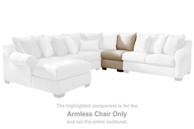 Carnaby Armless Chair | Linen | Ancho: 66.0cm - Alto: 99.1cm - Prof: 99.1cm