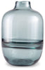 Lemmitt Vase | Teal | Ancho: 16.5cm - Alto: 25.5cm - Prof: 16.5cm