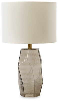 Taylow Table Lamp | Gray | Ancho: 35.6cm - Alto: 59.7cm - Prof: 35.6cm