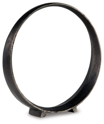 Ryandale Sculpture (Set of 2) | Antique Black | Ancho: 35.6cm - Alto: 36.8cm - Prof: 7.0cm