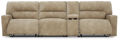 Next-Gen DuraPella 3-Piece Power Reclining Sectional | Sand | Ancho: 3225.8 - Alto: 1041.4 - Prof : 1016.0
