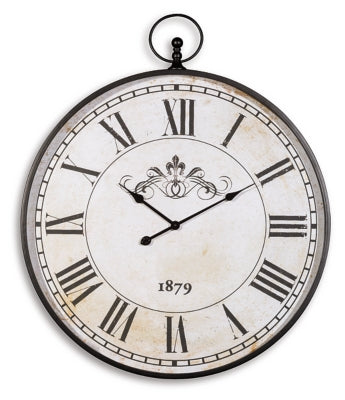 Augustina Wall Clock | Antique Black | Ancho: 78.4cm - Alto: 93.3cm - Prof: 6.4cm