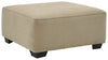 Lucina Oversized Accent Ottoman | Quartz | Ancho: 101.6cm - Alto: 50.8cm - Prof: 101.6cm