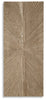 Lenora Wall Decor | Distressed Brown | Ancho: 50.8cm - Alto: 121.9cm - Prof: 3.2cm