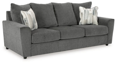 Stairatt Sofa | Gravel | Ancho: 218.4cm - Alto: 99.1cm - Prof: 96.5cm