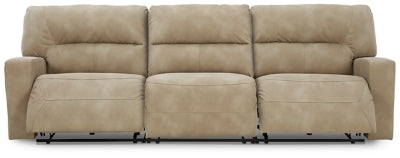 Next-Gen DuraPella 3-Piece Power Reclining Sectional | Sand | Ancho: 2895.6 - Alto: 1041.4 - Prof : 1016.0