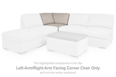 Lavender Lane Left-Arm/Right-Arm Facing Corner Chair | Dune | Ancho: 990.6 - Alto: 914.4 - Prof : 990.6
