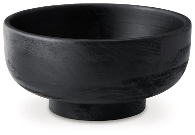 Brynnington Bowl | Black | Ancho: 29.8cm - Alto: 15.2cm - Prof: 29.8cm