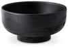Brynnington Bowl | Black | Ancho: 29.8cm - Alto: 15.2cm - Prof: 29.8cm