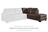 Barlin Mills Right-Arm Facing Corner Chaise | Umber | Ancho: 86.4cm - Alto: 99.1cm - Prof: 228.6cm